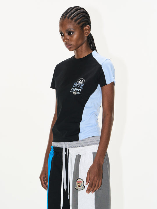 BLIND NO PLAN Colorblocked Reworked Sports Tee (Loose & Slim Fit Options) | Face 3 Face