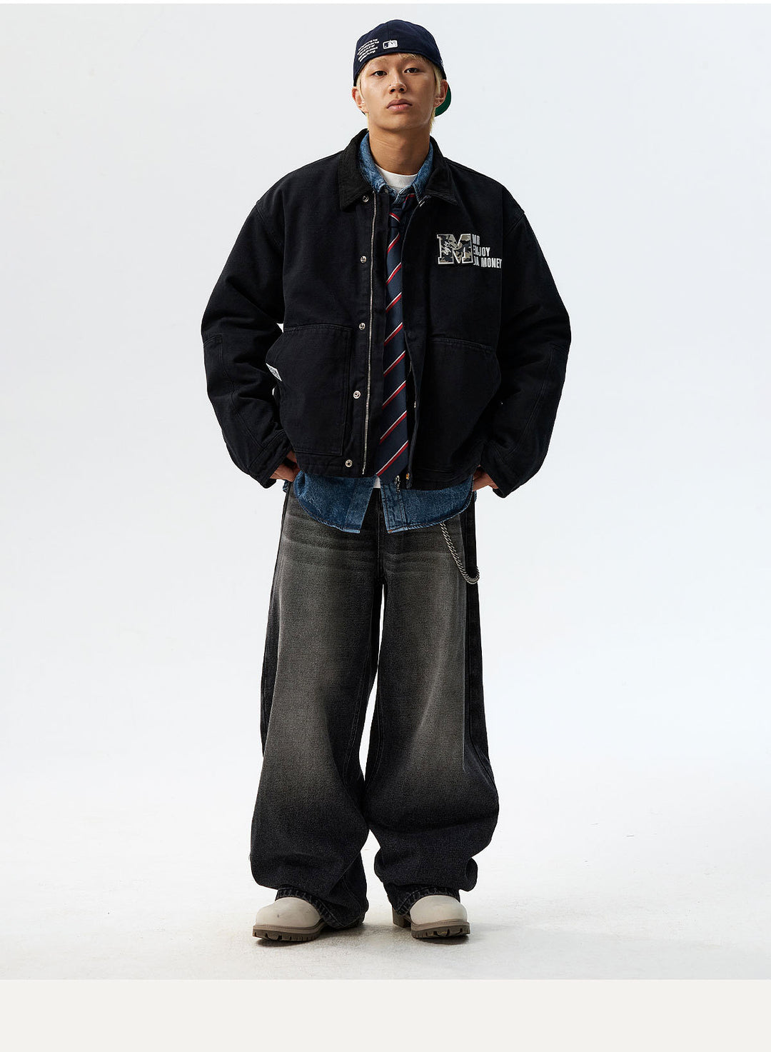 MEDM Camouflage Velcro Patch Detroit Jacket | Face 3 Face