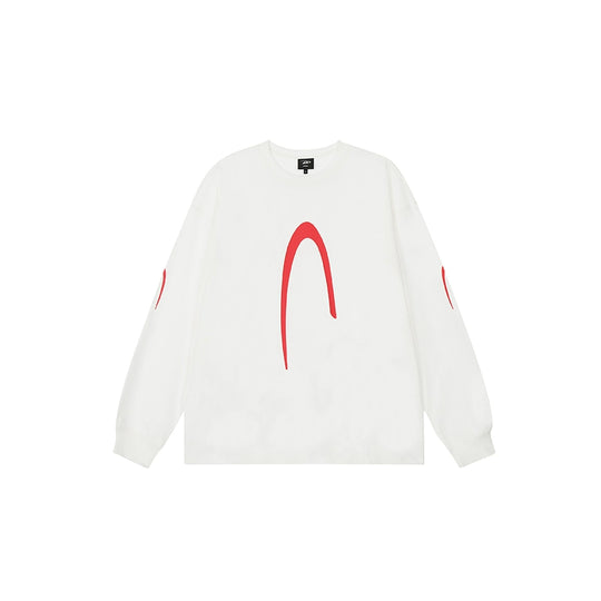 Achock Premium Logo Print Long Sleeve Tee | Face 3 Face