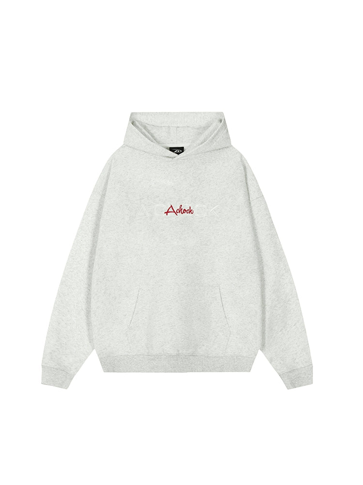 Achock Logo Floral Embroidered Hoodie | Face 3 Face