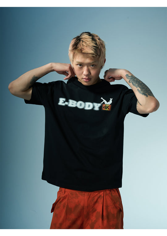 EVILKNIGHT(EK) Mosaic Letter Printed Tee | Face 3 Face