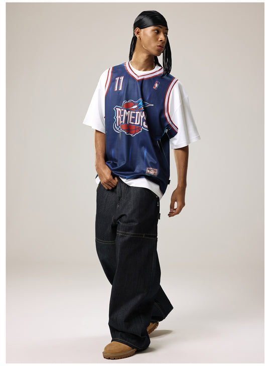 Remedy Rocket Jersey Digital Print Tee | Face 3 Face