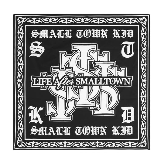 Small Town Kid Logo Lips Square Scarf / Bandana | Face 3 Face