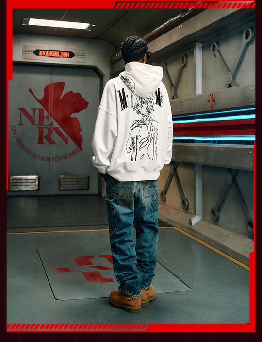 MEDM x EVA Rei Ayanami Hoodie | Face 3 Face