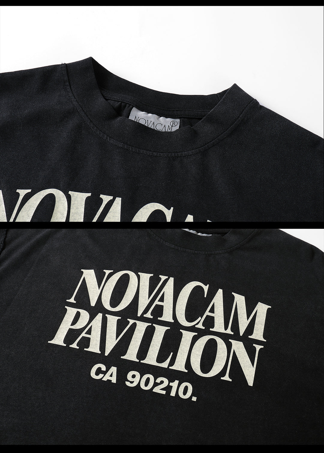 NOVACAM Simple Logo Reverse Stitching Tee | Face 3 Face