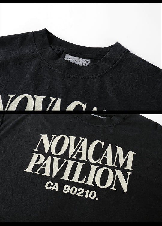 NOVACAM Simple Logo Reverse Stitching Tee | Face 3 Face