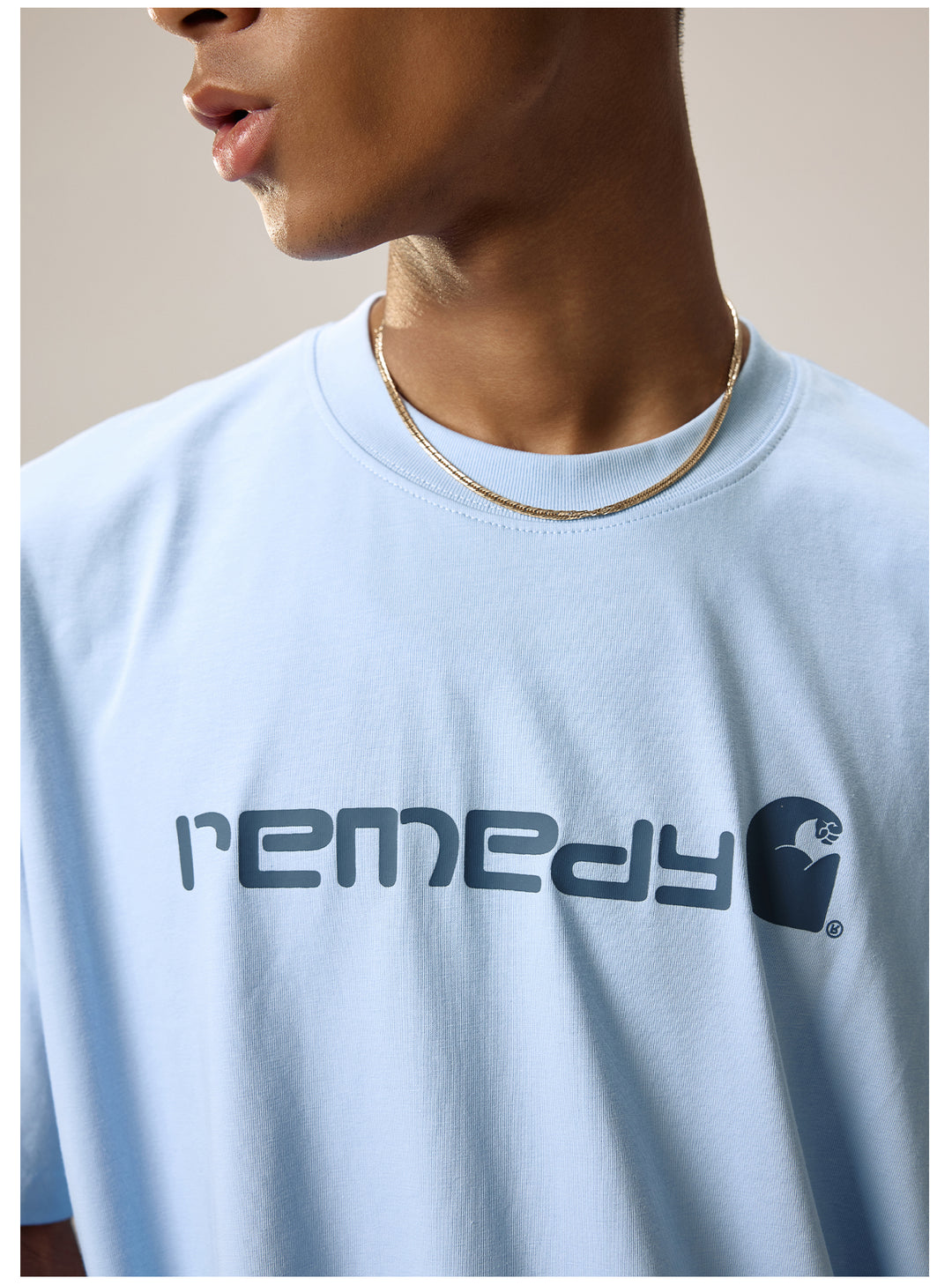 Remedy Biceps Inspired Letter Print Tee | Face 3 Face