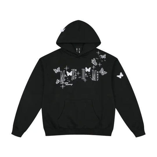 MEDM 3D Butterfly Logo Hoodie | Face 3 Face