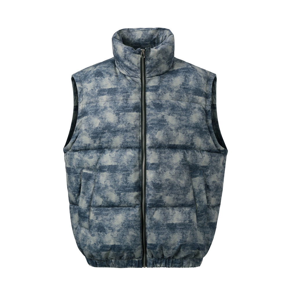 NOVACAM Digital Print Puffer Vest | Face 3 Face