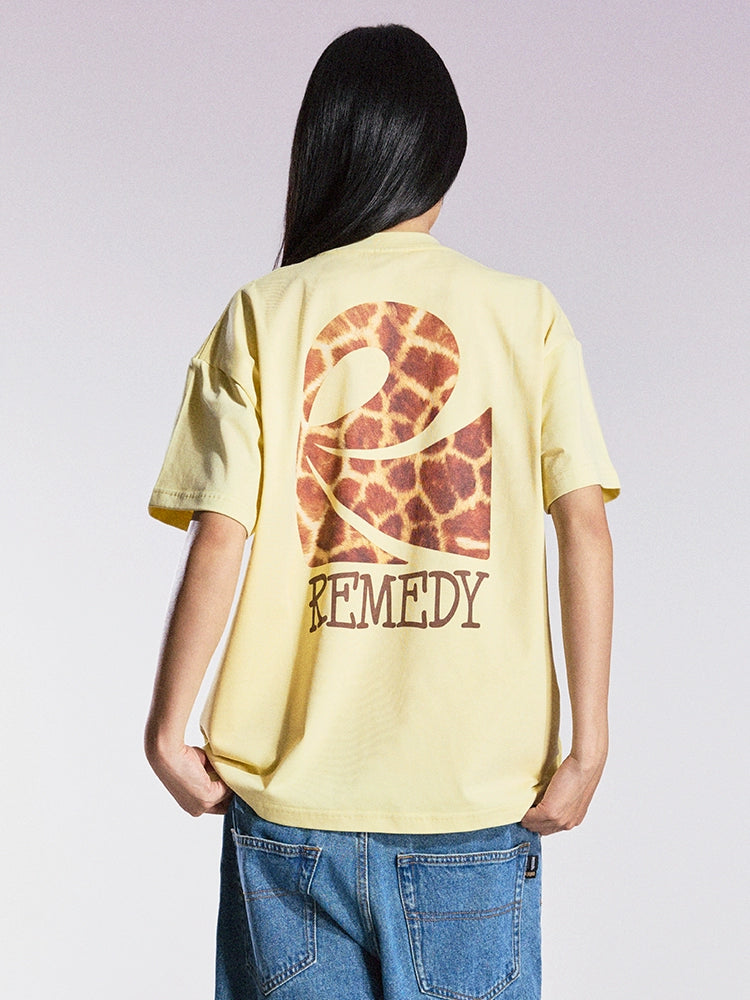 Remedy Animal Logo Print Tee | Face 3 Face