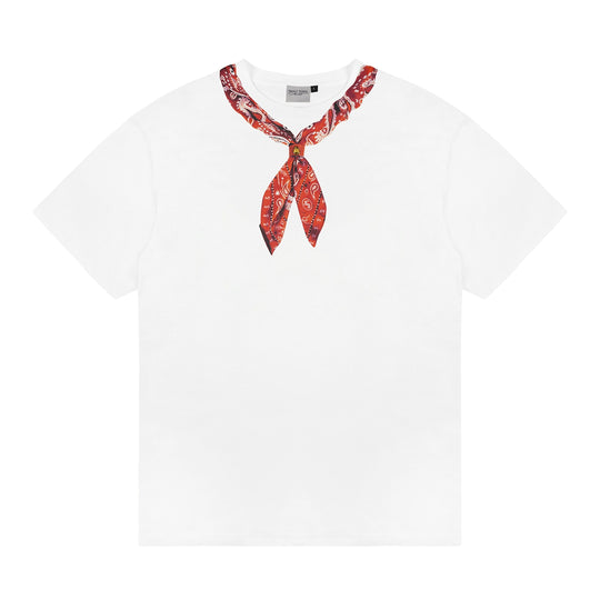 Small Town Kid Paisley Neck Scarf Print Tee | Face 3 Face