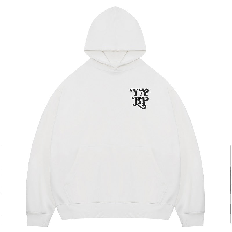 YADcrew x BIPOLAR Embossed Foam Hoodie