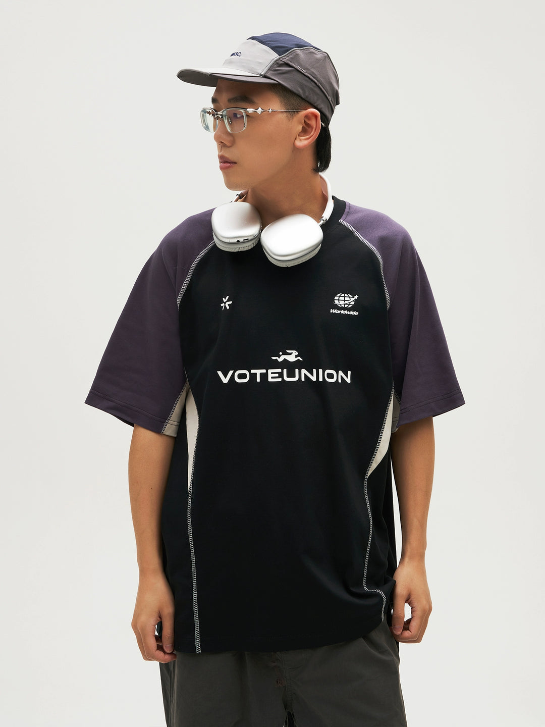 VOTE Patchwork Training Uniform Jersey Tee