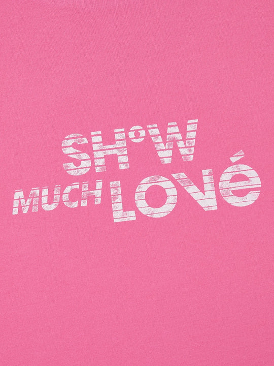 MHARF SHOW MUCH LOVE Vintage Print Tee | Face 3 Face