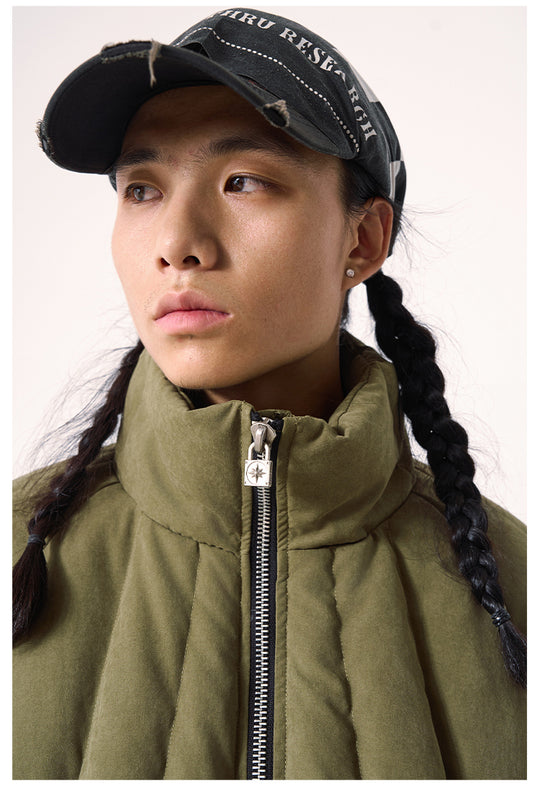 Remedy Metal Stud Down Jacket | Face 3 Face