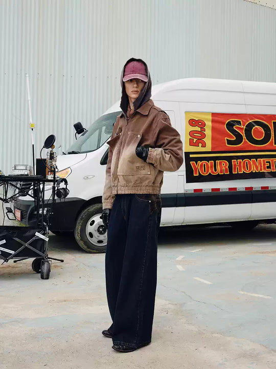 SOD Co. Aged Heavy Washed Deconstructed Carpenter Jacket | Face 3 Face