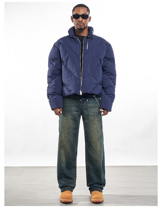 F3F Select Deconstructed Short Puffer Jacket | Face 3 Face