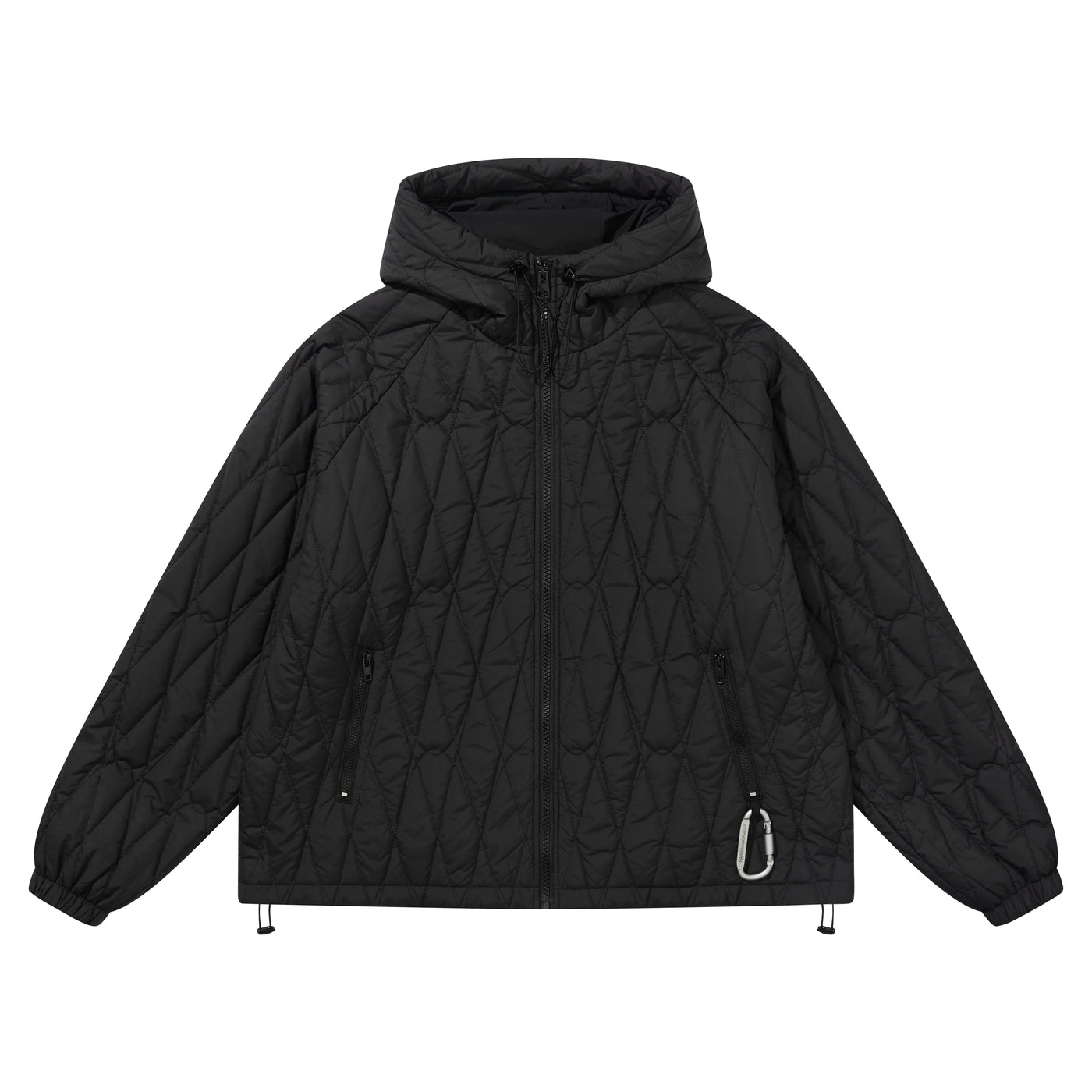 Harsh and Cruel Quilted Pattern Embroidered Logo Jacket
