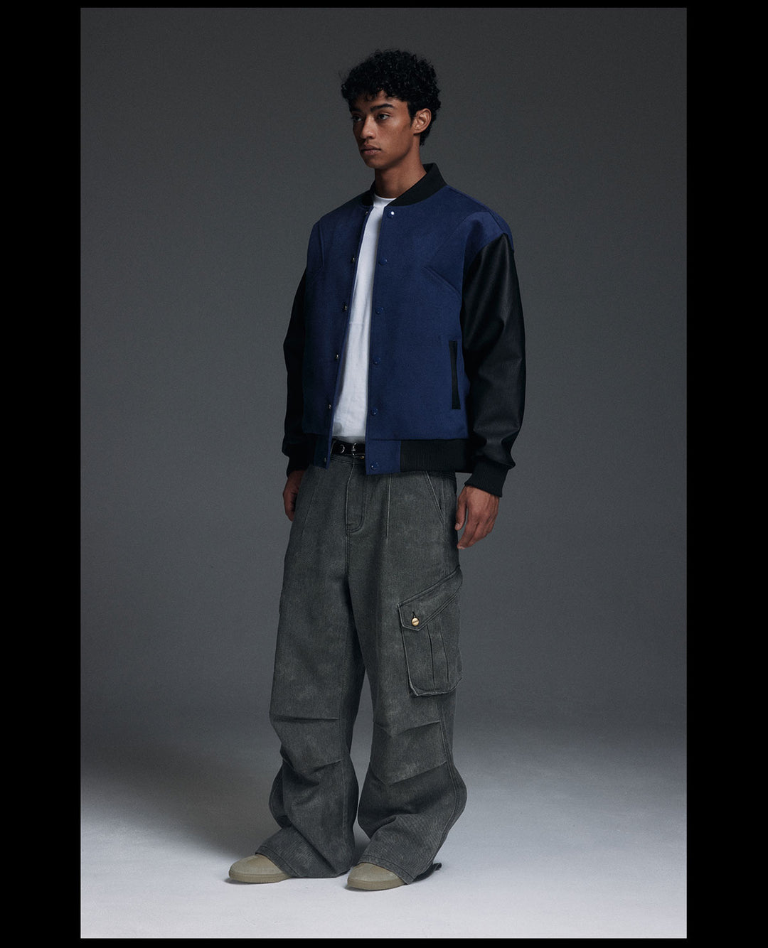 NOVACAM Patchwork Varsity Jacket | Face 3 Face