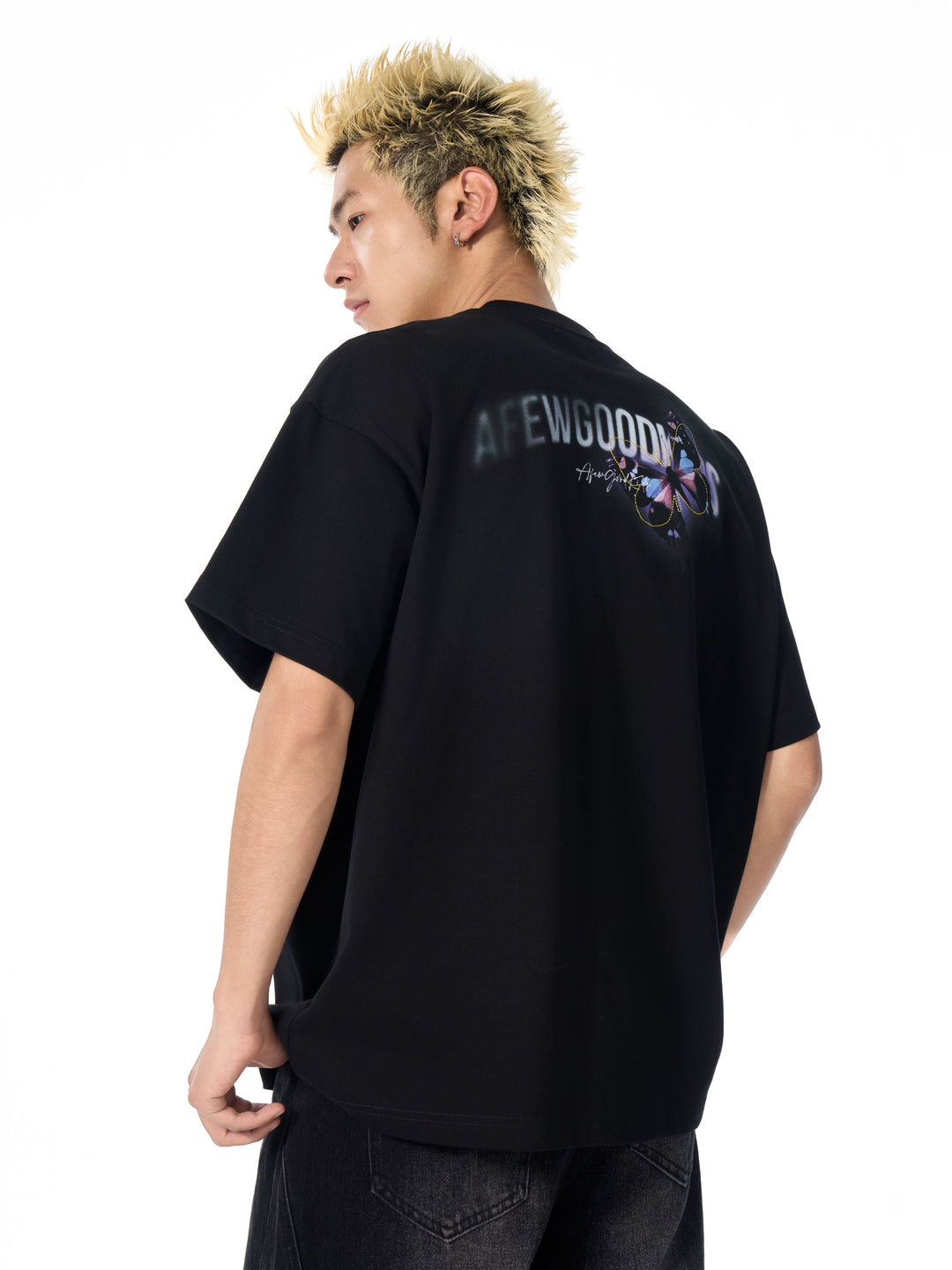 AFGK Light and Shadow Butterfly Gradient Tee | Face 3 Face