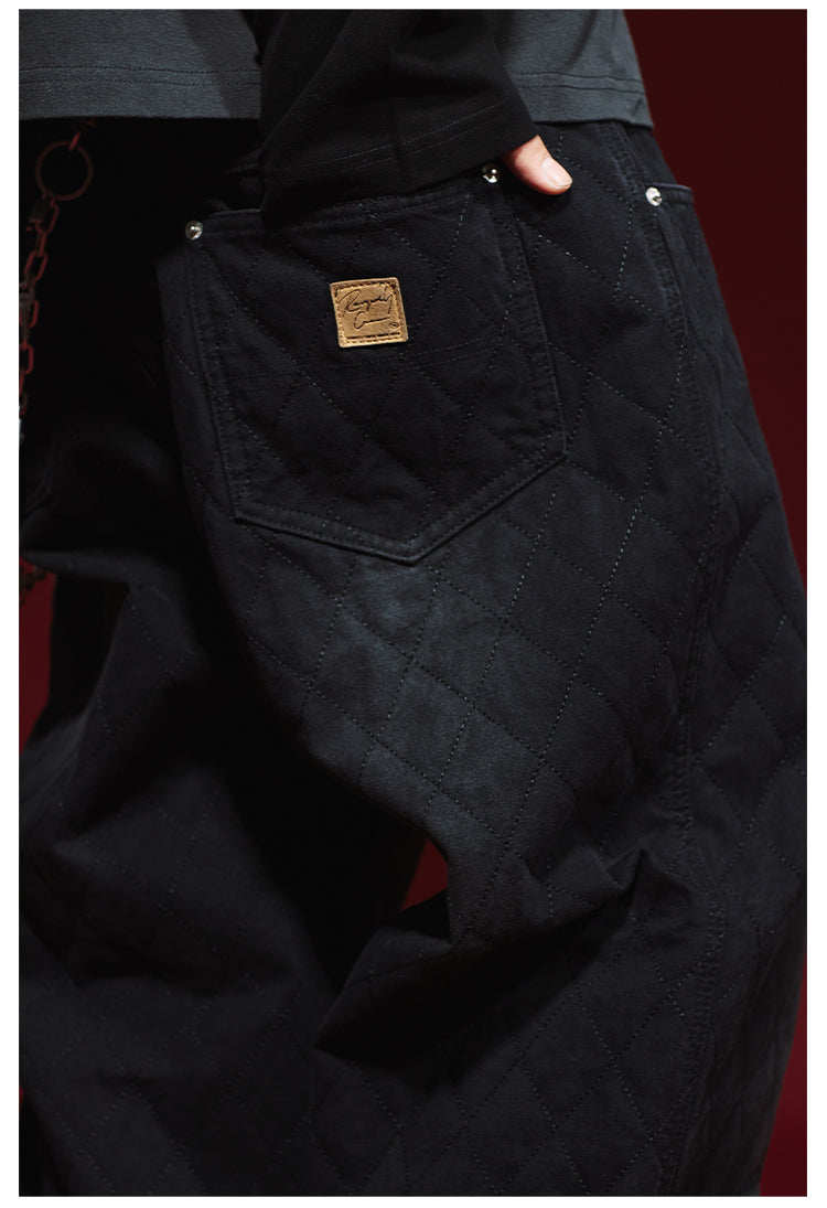 Remedy Quilted Washed Pants | Face 3 Face