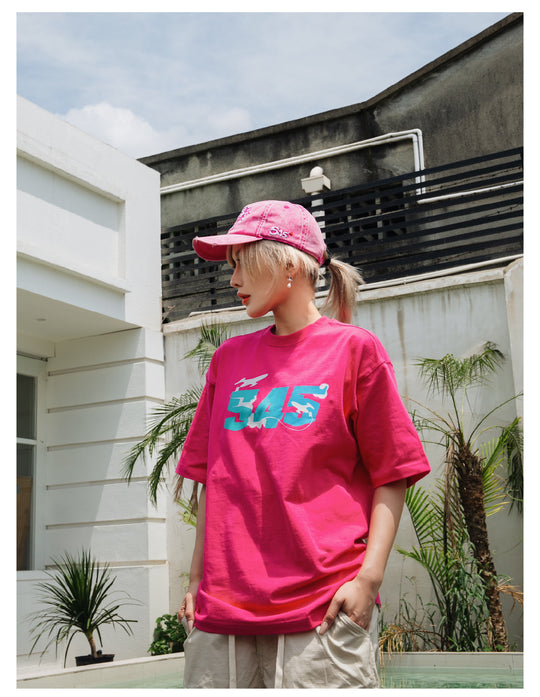 S45 Airplane Gradient Logo Tee | Face 3 Face