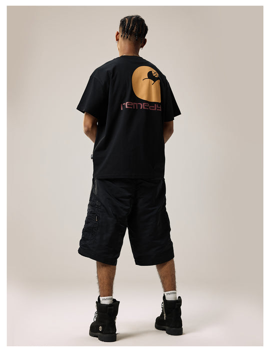 Remedy Multi Pocket Nylon Work Cargo Shorts | Face 3 Face