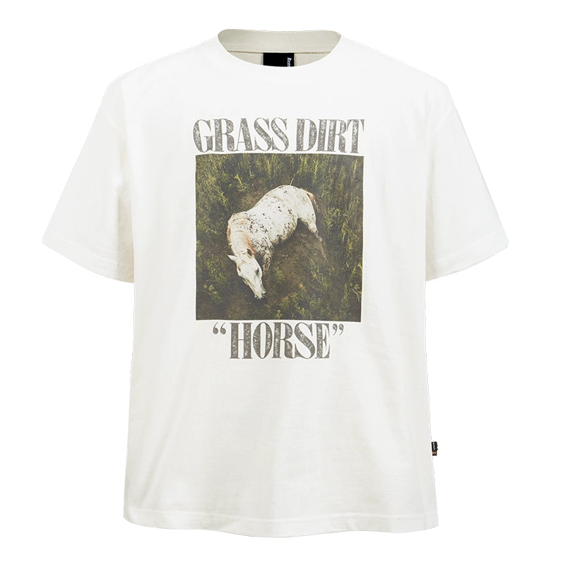 Remedy GRASS DIRT HORSE Print Tee | Face 3 Face