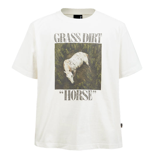 Remedy GRASS DIRT HORSE Print Tee | Face 3 Face