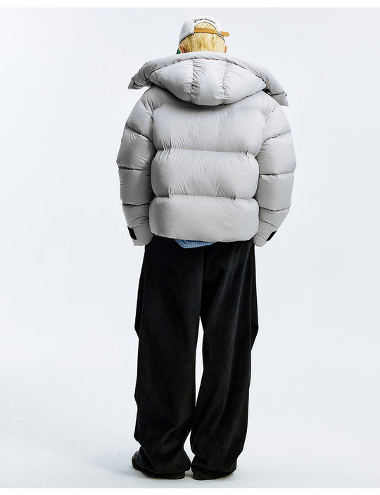 MEDM Ultralight High Gram Weight Hooded Down Jacket | Face 3 Face