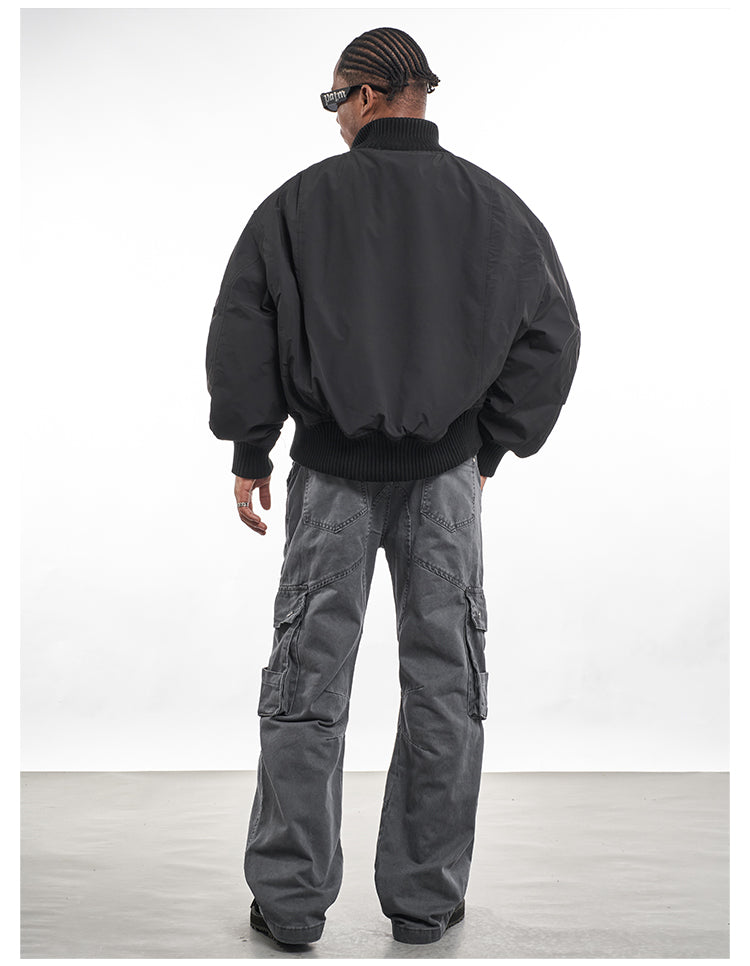 F3F Select Stand Up Collar Bomber Jacket | Face 3 Face