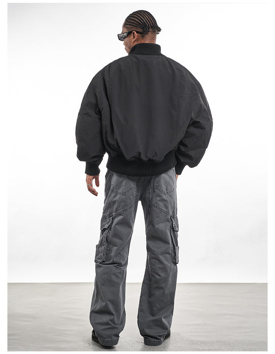 F3F Select Stand Up Collar Bomber Jacket | Face 3 Face