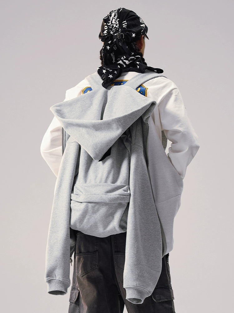 Remedy Backpack Design Zip Up Hoodie | Face 3 Face