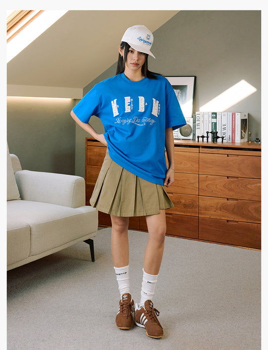 MEDM Pearl Lace Patch Embroidery Tee | Face 3 Face