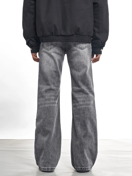 F3F Select Basic Black Gray Washed Jeans | Face 3 Face