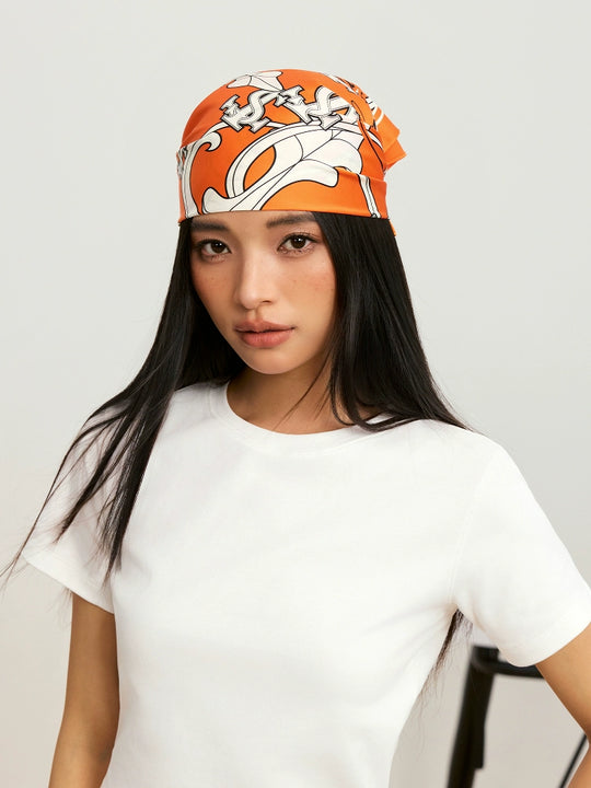 Small Town Kid Cross Logo Square Scarf / Bandana | Face 3 Face