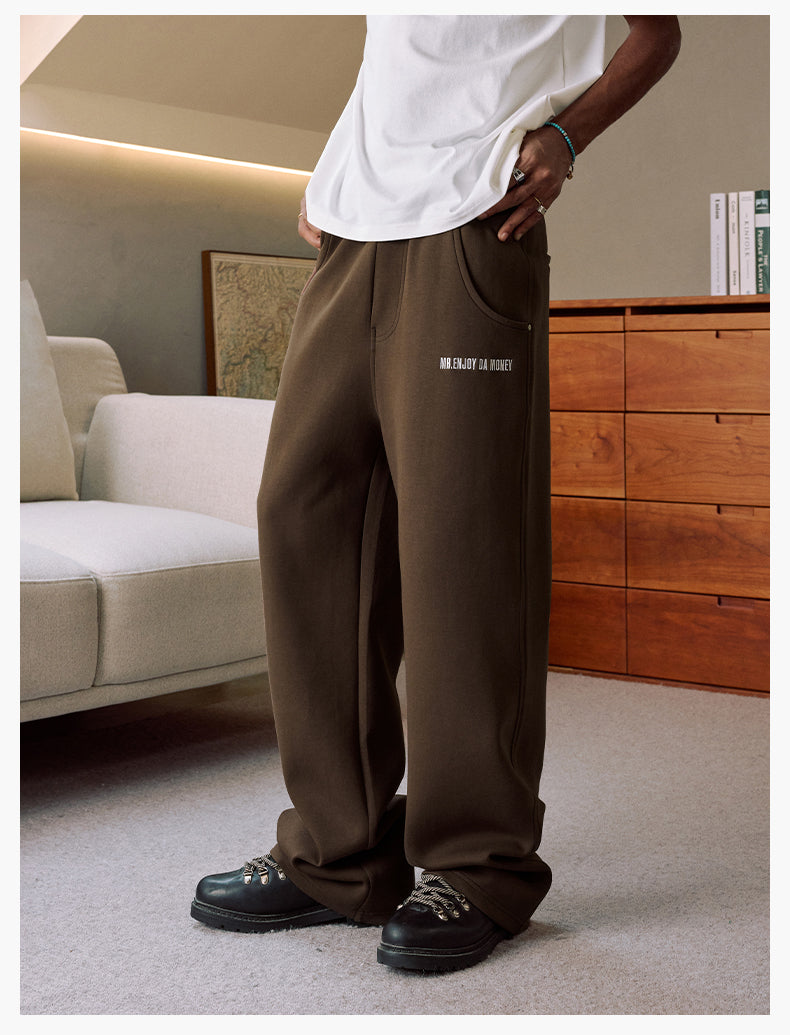 MEDM Basic Air Layer Baggy Sweatpants | Face 3 Face