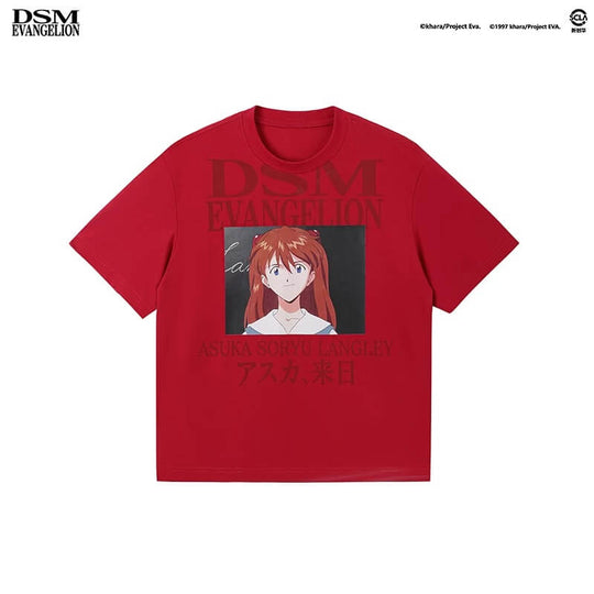 DSM x EVA Character Graphic Print Quick Dry Short Sleeve Tee