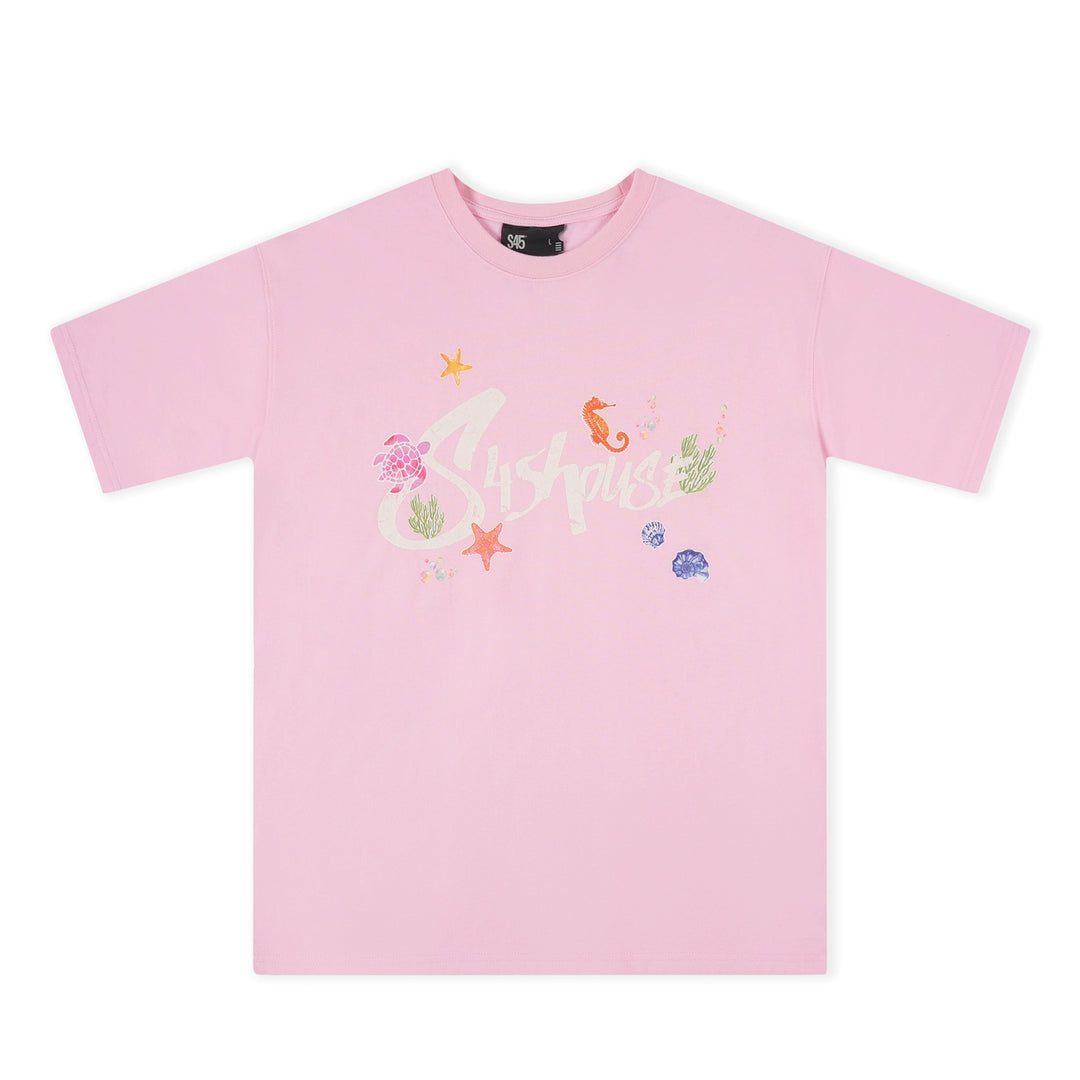 S45 Underwater World Graffiti Print Tee | Face 3 Face