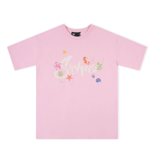 S45 Underwater World Graffiti Print Tee | Face 3 Face