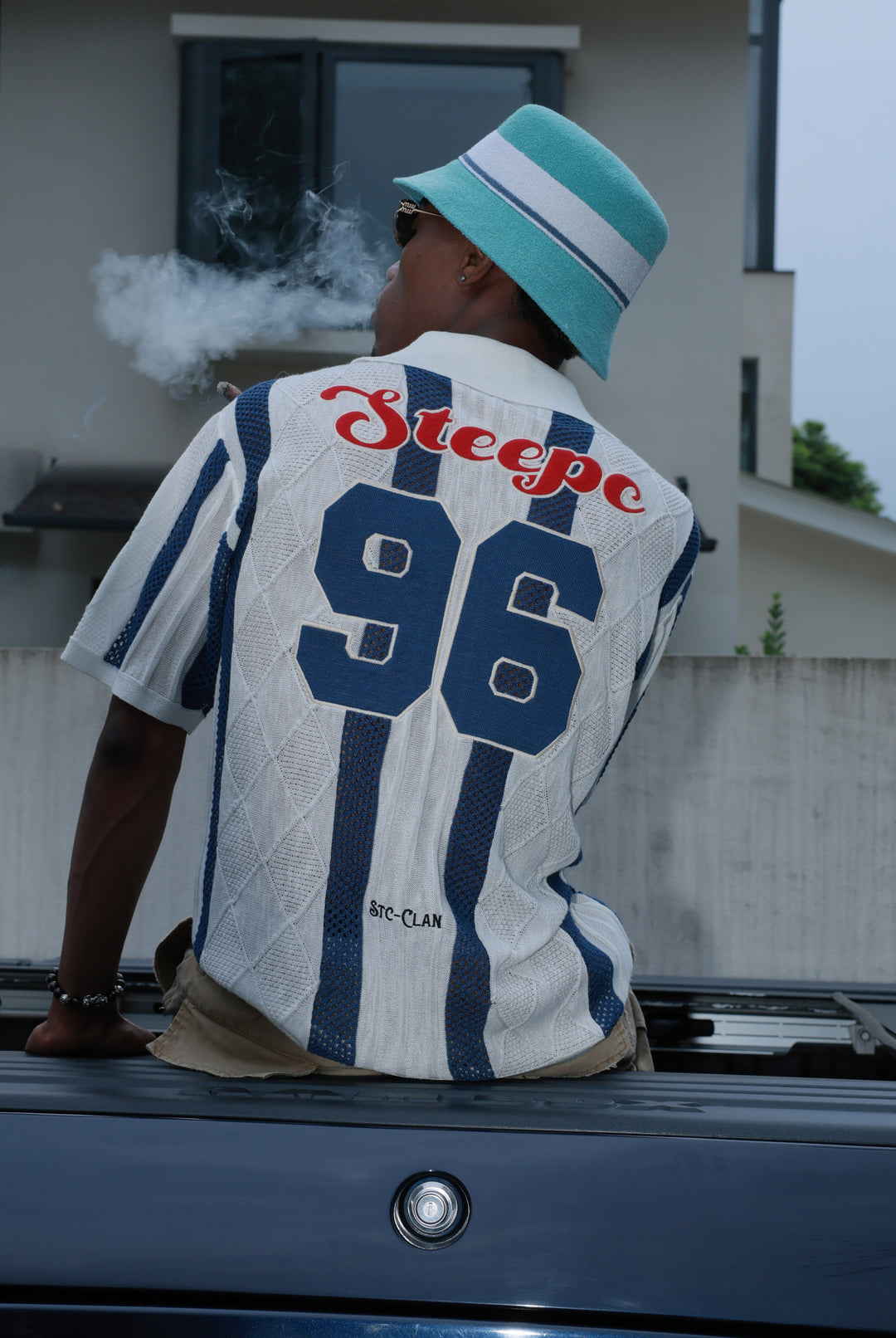 STEEPC Colorblock Knit Short Sleeve Shirt | Face 3 Face