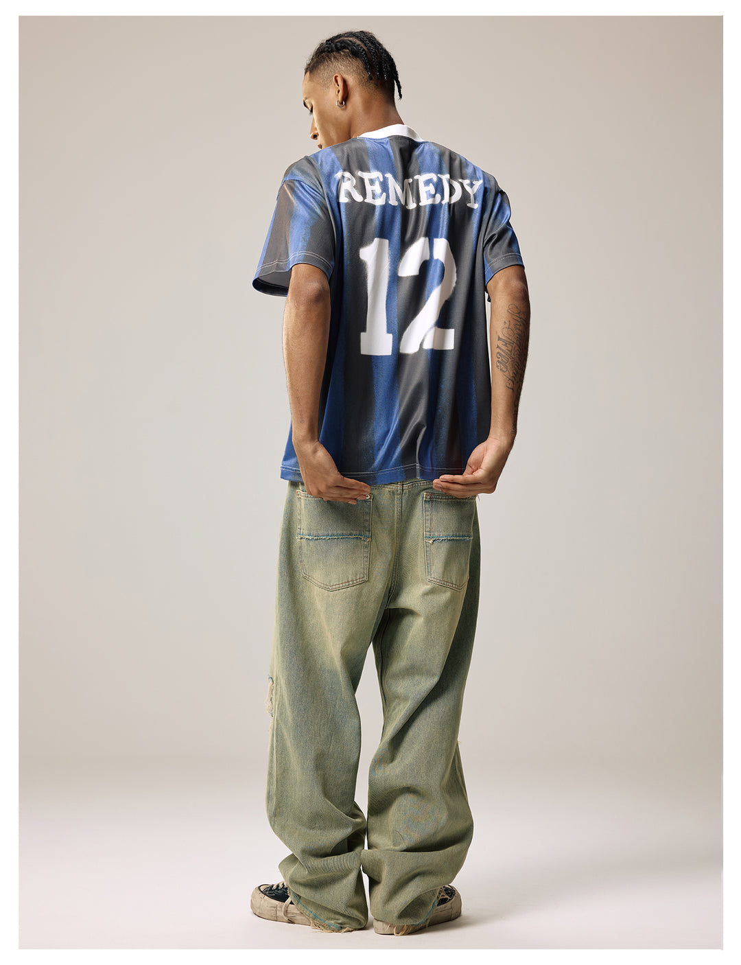 Remedy Peace and Love Digital Soccer Jersey Tee | Face 3 Face