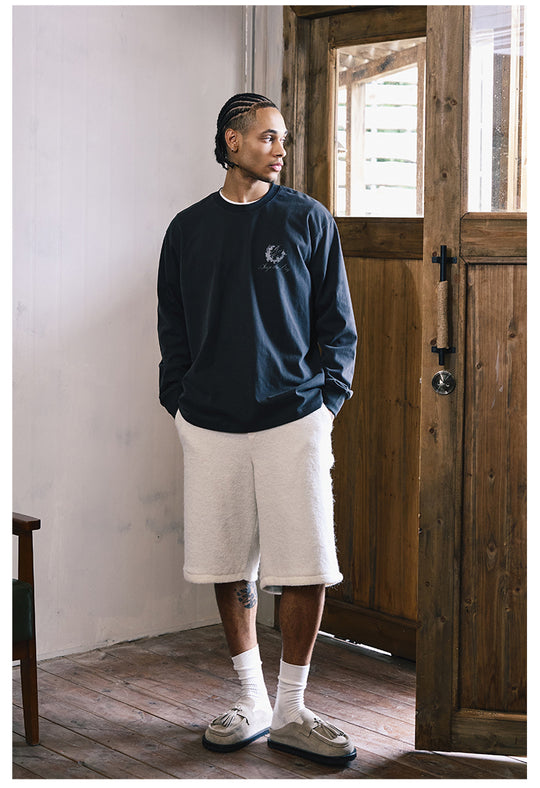 Remedy Wax Seal Handwritten Letter Print Long Sleeve Tee | Face 3 Face