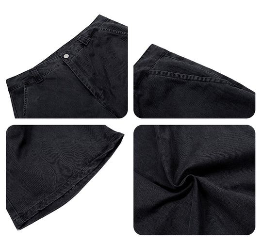 F3F Select Navy Blue Pleated Casual Pants | Face 3 Face