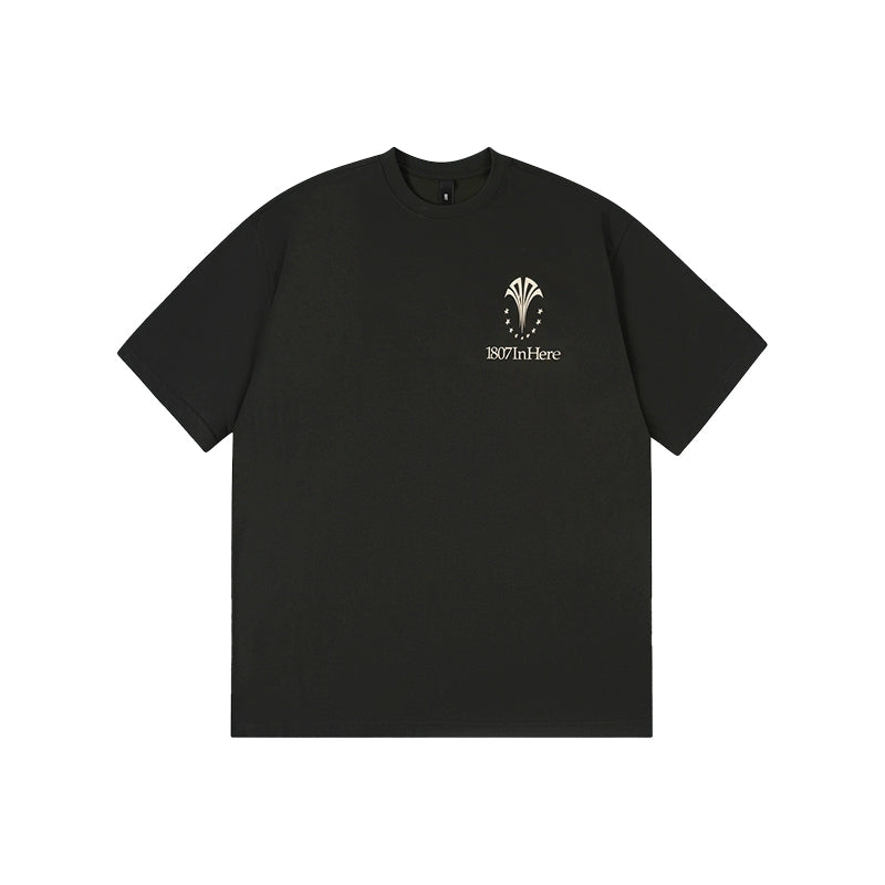 1807 In Here Logo Print Tee | Face 3 Face