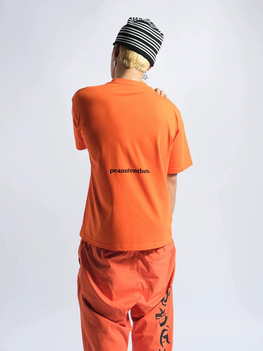 EVETS World Wrestler Graphic Print Short Sleeve Tee