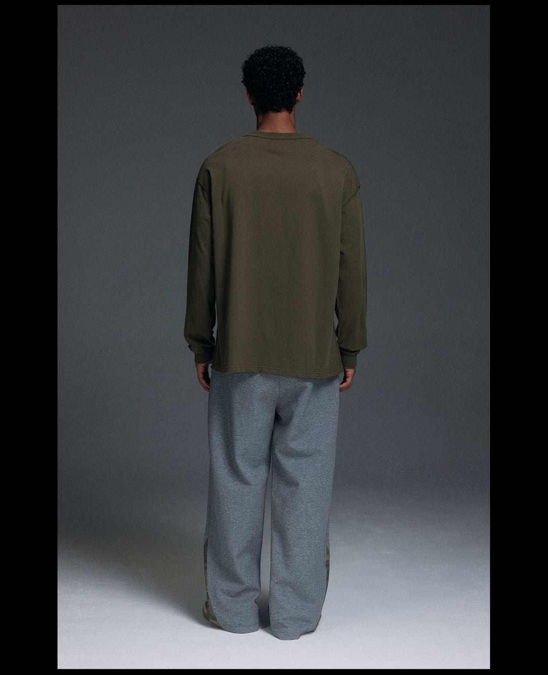 NOVACAM Novacam Art Room Backstitching Frayed Long Sleeve Tee | Face 3 Face