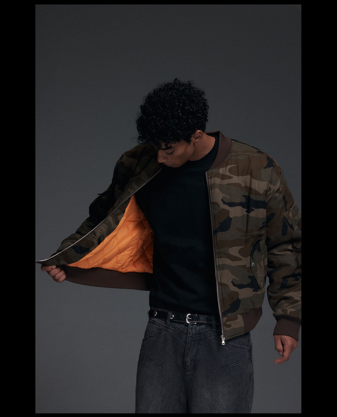 NOVACAM Camouflage MA-1 Military Jacket | Face 3 Face