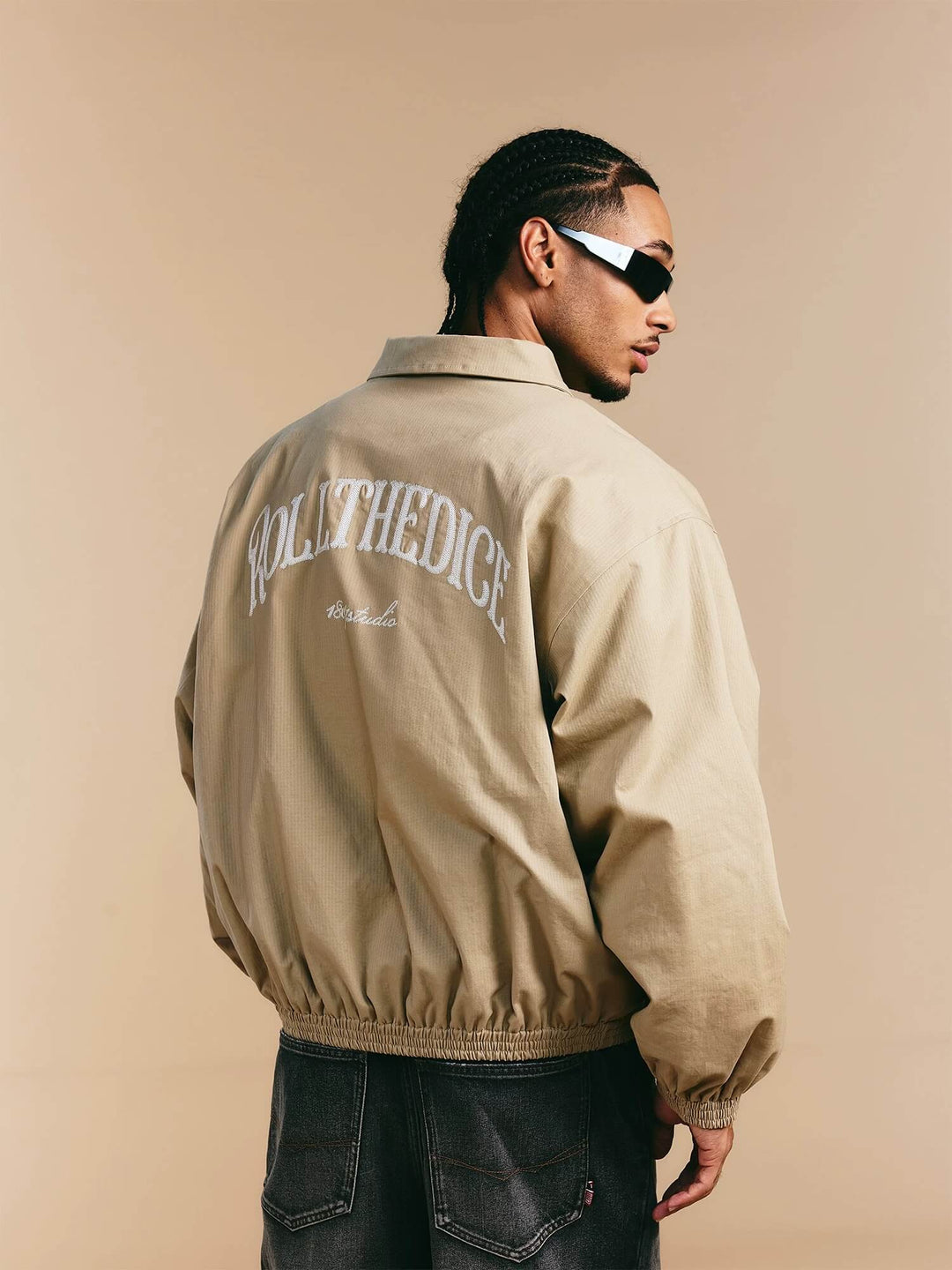 1807 ROLLTHEDICE Chain Stitched Coach Jacket | Face 3 Face