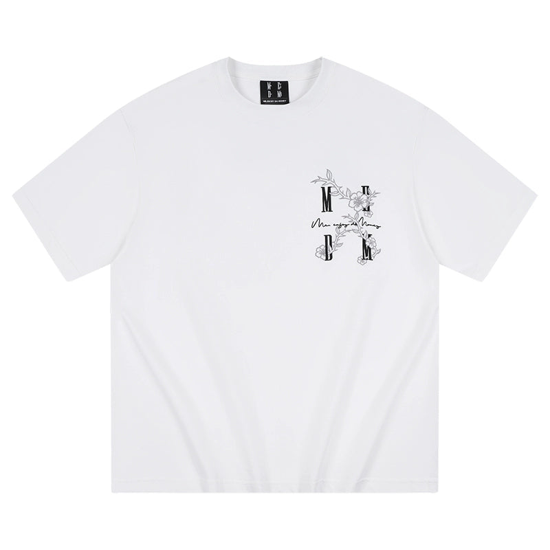 MEDM UV Resistant Flower Logo Tee | Face 3 Face